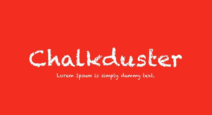 Chalkduster Font Family Free Download