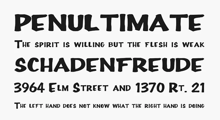 Full House Font Family Download