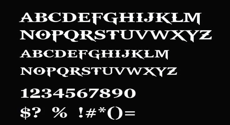 God of War Font Family Download