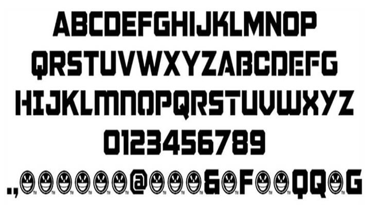 Guardians of the Galaxy Font Family Download