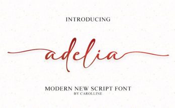 Adelia Font Family Free Download