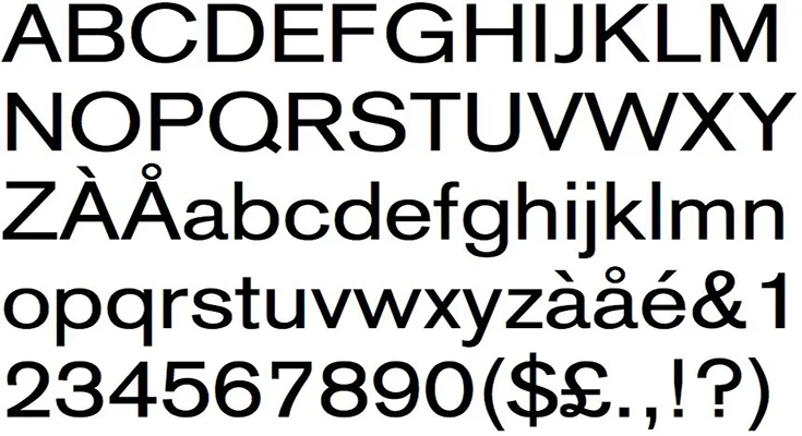 Akzidenz Grotesk Font Family Download