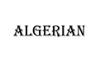 Algerian Font Family Free Download