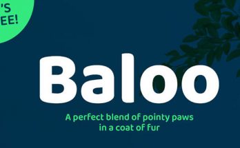Baloo Font Family Free Download