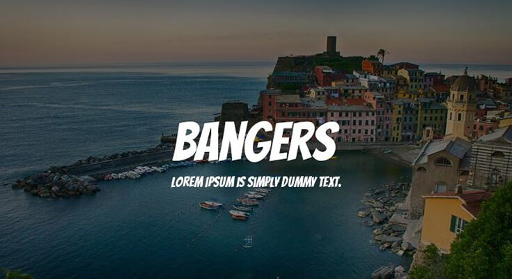 Bangers Font Family Free Download