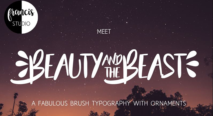 Beauty and the Beast Font Free Download