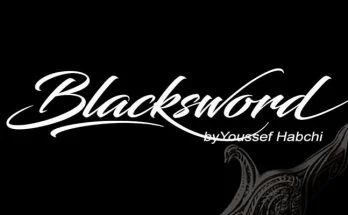 Blacksword Font Family Free Download