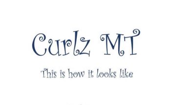 Curlz Mt Font Family Free Download