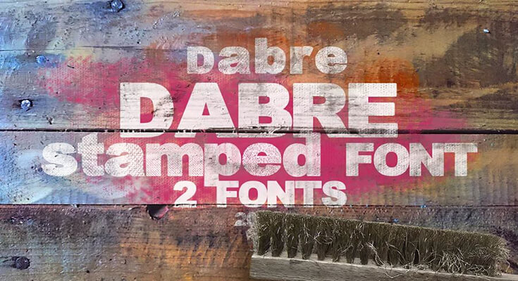 Dabre Font Free Download