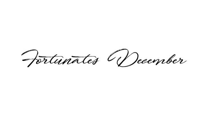 Fortunates December Font Family Free Download