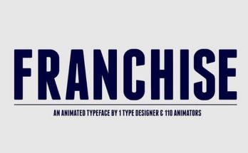 Franchise Font Family Free Download