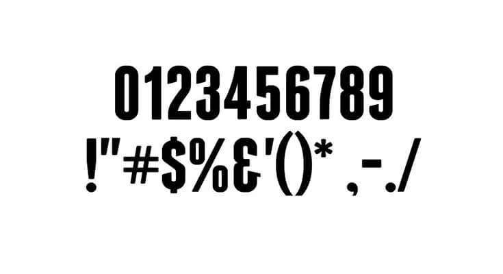 Franchise Font Free Download