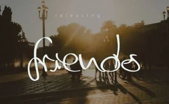 Friends Script Font Family Free Download