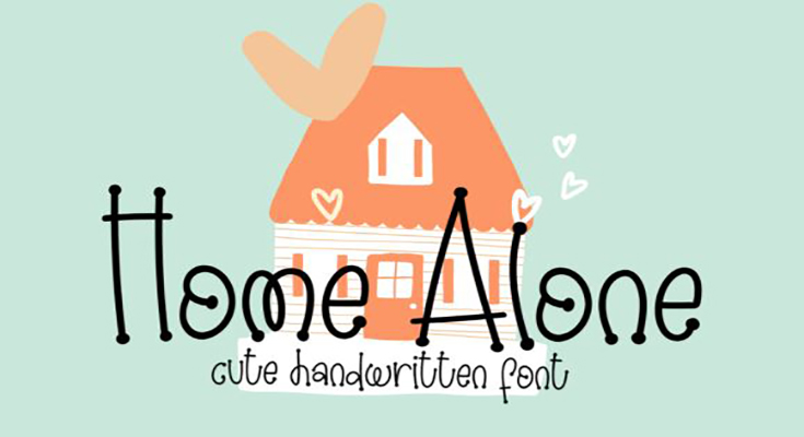 Home Alone Font Family Free Download