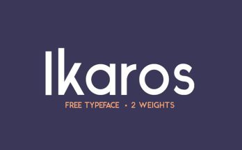 Ikaros Font Family Free Download
