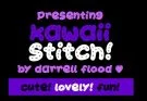 Kawaii Stitch Font Family Free Download