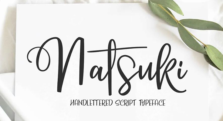 Natsuki Font Family Free Download