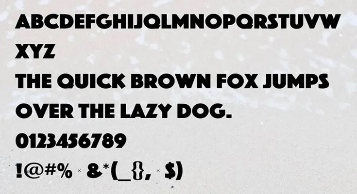 Phosphate Font Free Download
