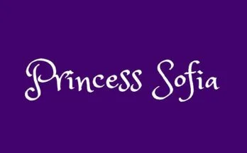 Princess Sofia Font Family Free Download