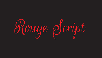 Rouge Script Font