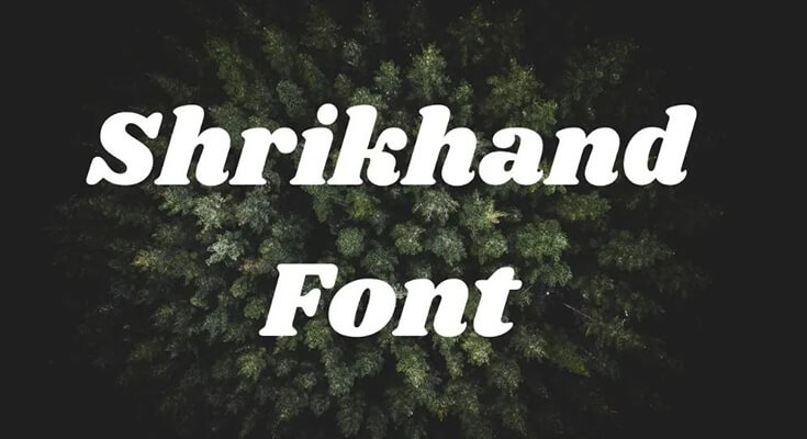 Shrikhand Font Family Free Download