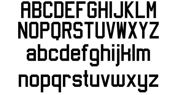 Sports Jersey Font Family Download