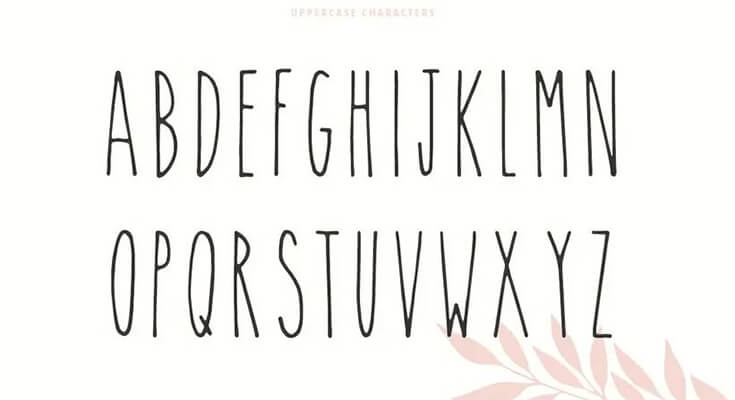 The Skinny Font Family Download