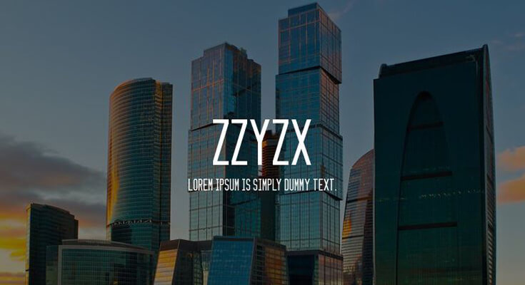 Zzyzx Font Family Free Download
