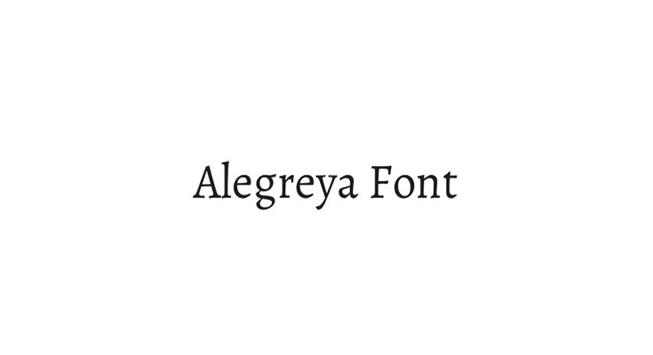 alegreya font free download mac