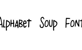 Alphabet Soup Font Family Free Download