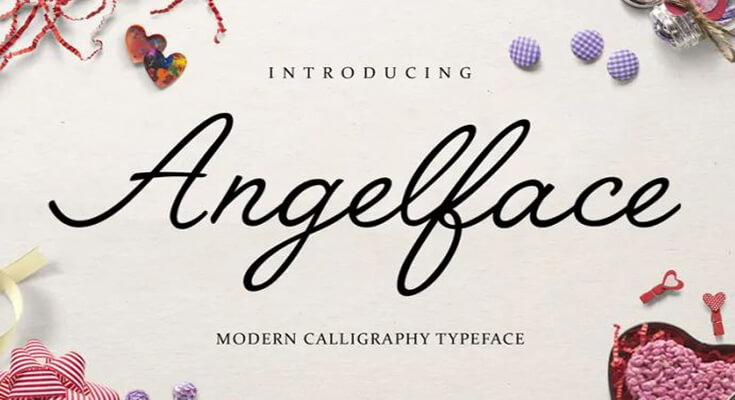Angelface Font Family Free Download
