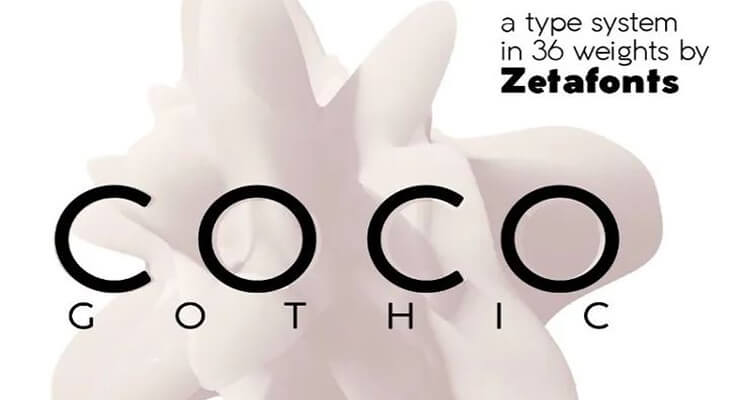 Coco Gothic Font Family Free Download