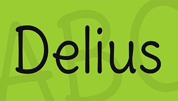 Delius Font