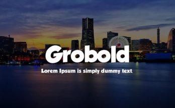 Grobold Font Family Free Download