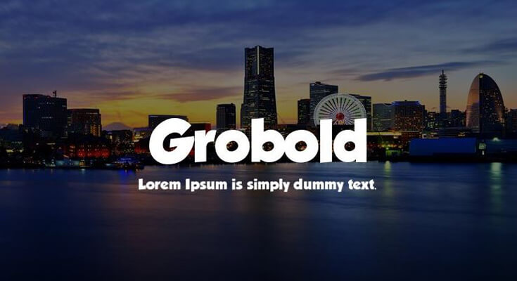 Grobold Font Family Free Download