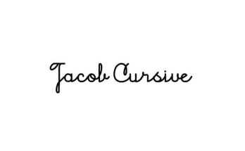 Jacob Cursive Font Family Free Download