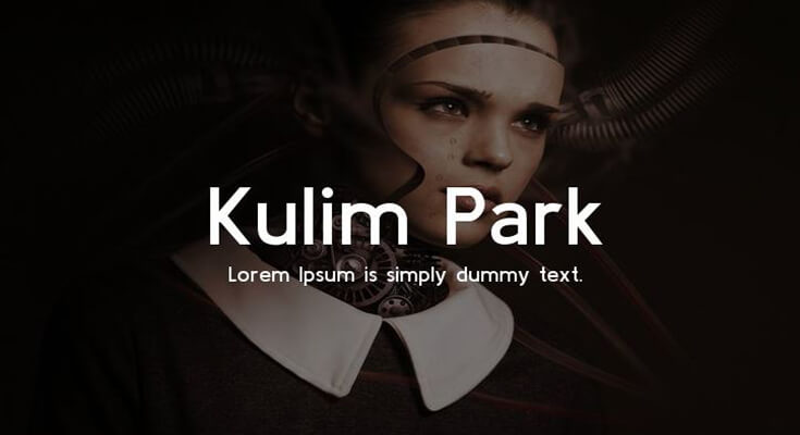 Kulim Park Font Family Free Download