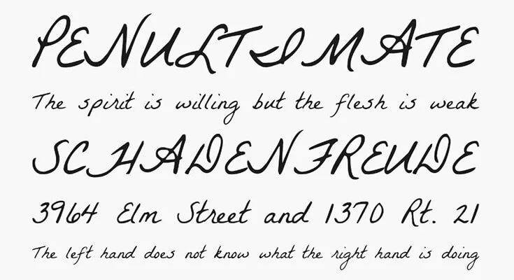 La Belle Aurore Font Family Download