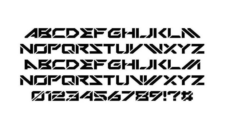 Mechsuit Font Family Download