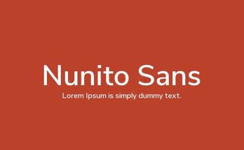 Nunito Sans Font Family Free Download