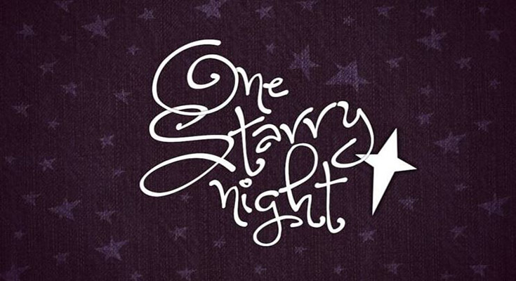 One Starry Night Font Free Download