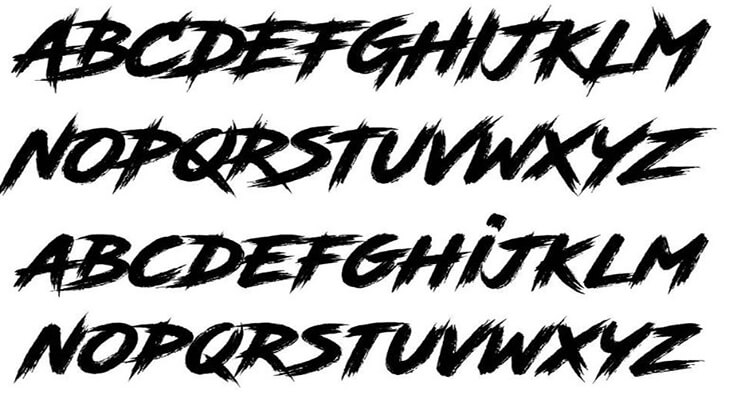 Road Rage Font Family Download