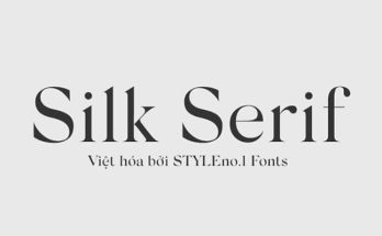 Silk Serif Font Family Free Download