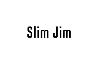 Slim Jim Font Family Free Download