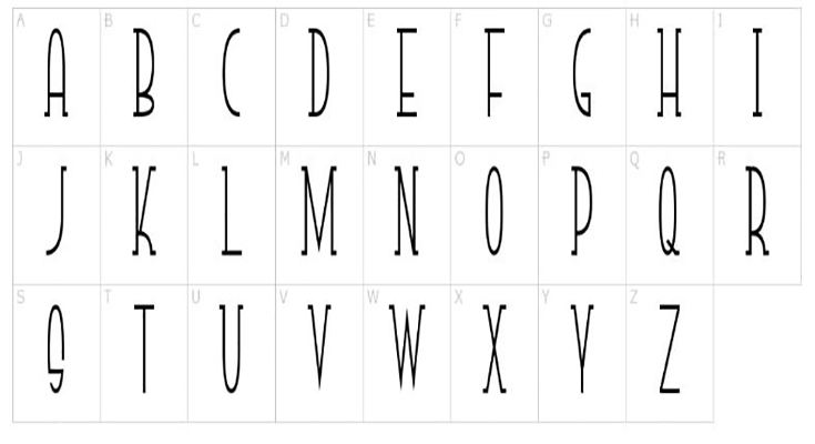 Small Tall Font Family Download