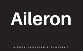 Aileron Font Family Free Download