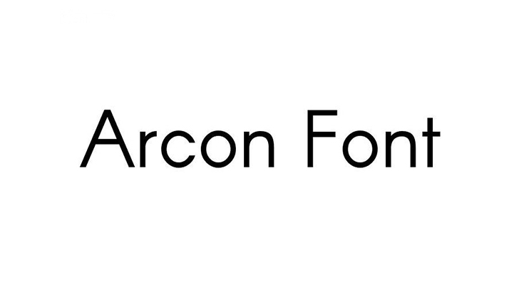 Arcon Font Family Free Download