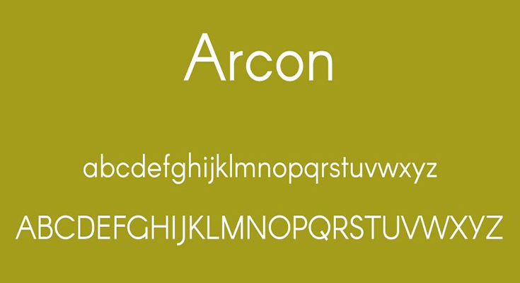 Arcon Font Free Download - Font XS