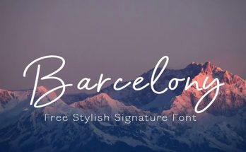 Barcelony Font Family Free Download