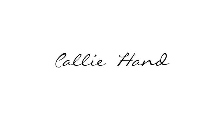 Callie Hand Font Family Free Download7